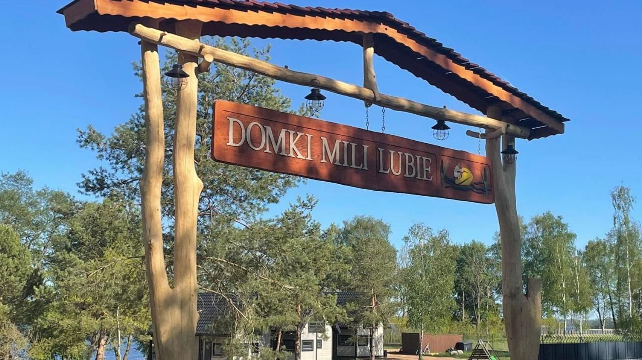 Domki Mili Lubie Gudowo Jezioro Lubie Drawsko Pomorskie Kültér fotó
